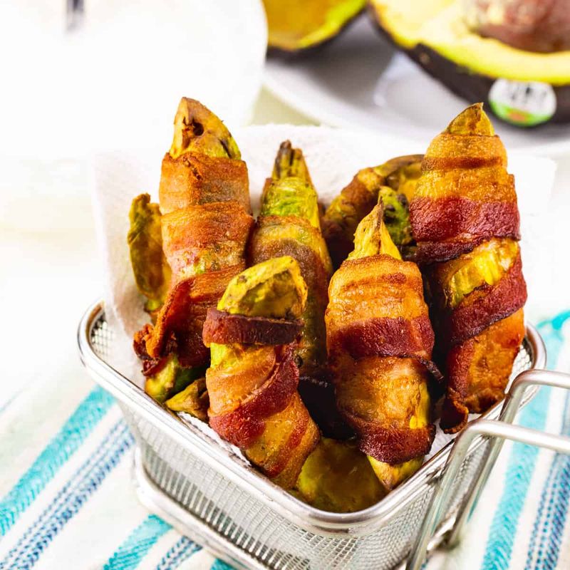 Bacon-Wrapped Avocado Fries
