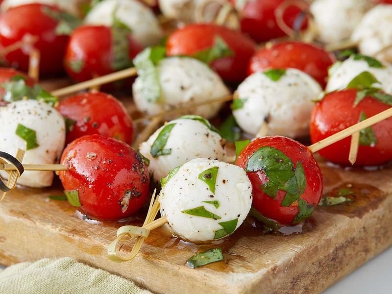 Mini Caprese Skewers