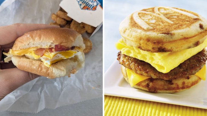 15 Fast-Food Breakfast Sandwiches We Regret Eating—And 5 That Still Haunt Us