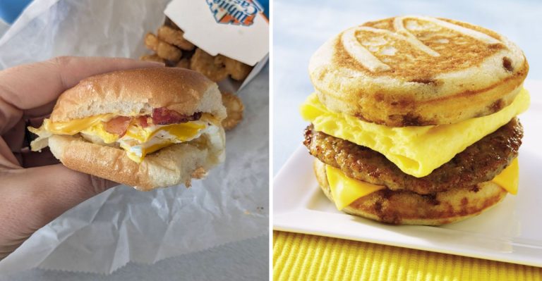 15 Fast-Food Breakfast Sandwiches We Regret Eating—And 5 That Still Haunt Us