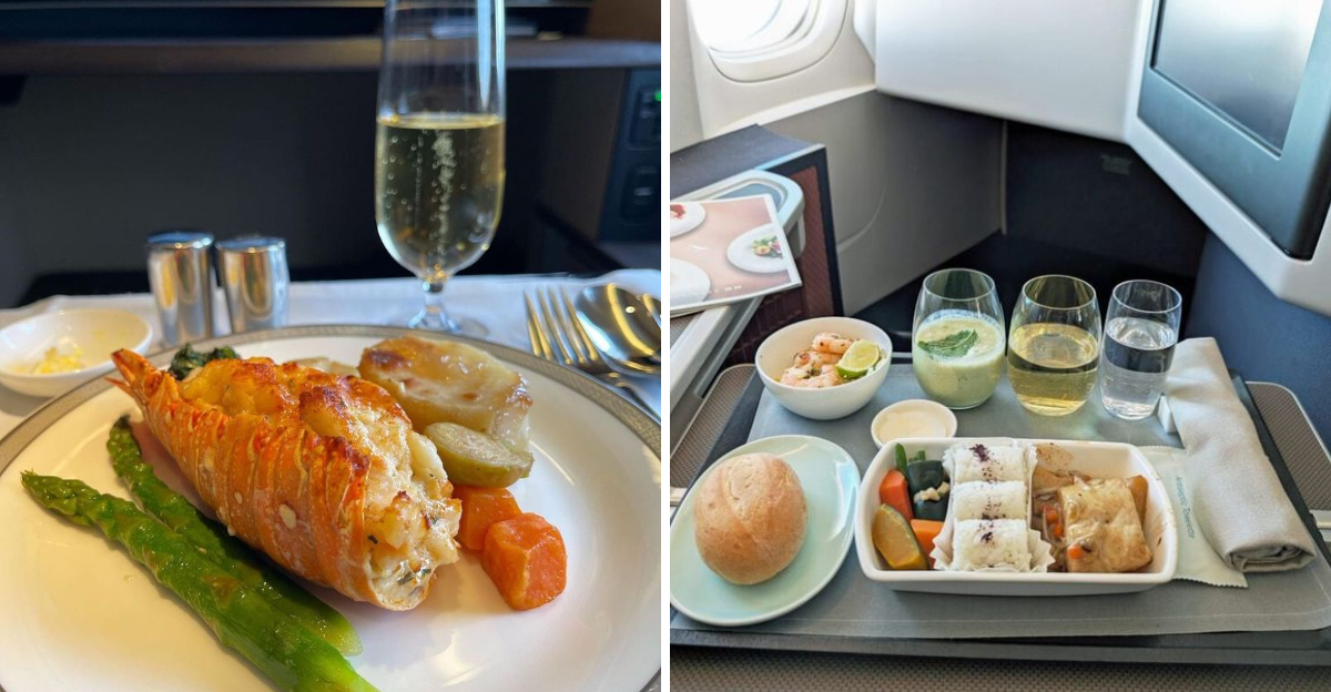 airplane food