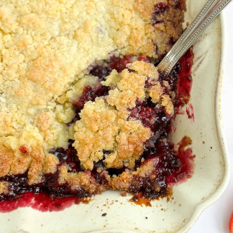 Dump-And-Go Berry Cobbler