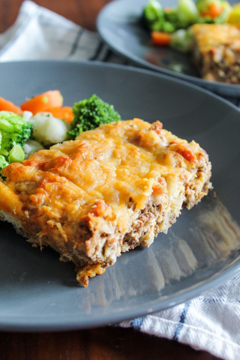 Bacon Cheeseburger Casserole