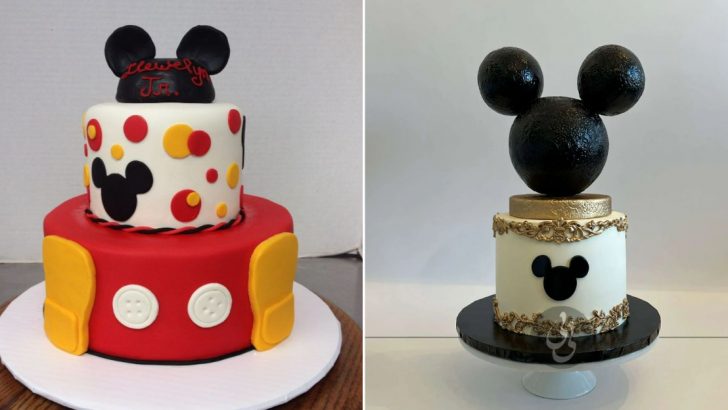 15 Mickey Mouse Birthday Cakes That Are Almost Too Cute To Eat