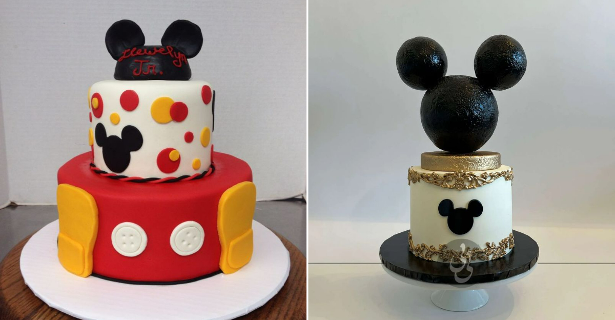 Mickey Mouse birthday cakes that are the absolute cutest