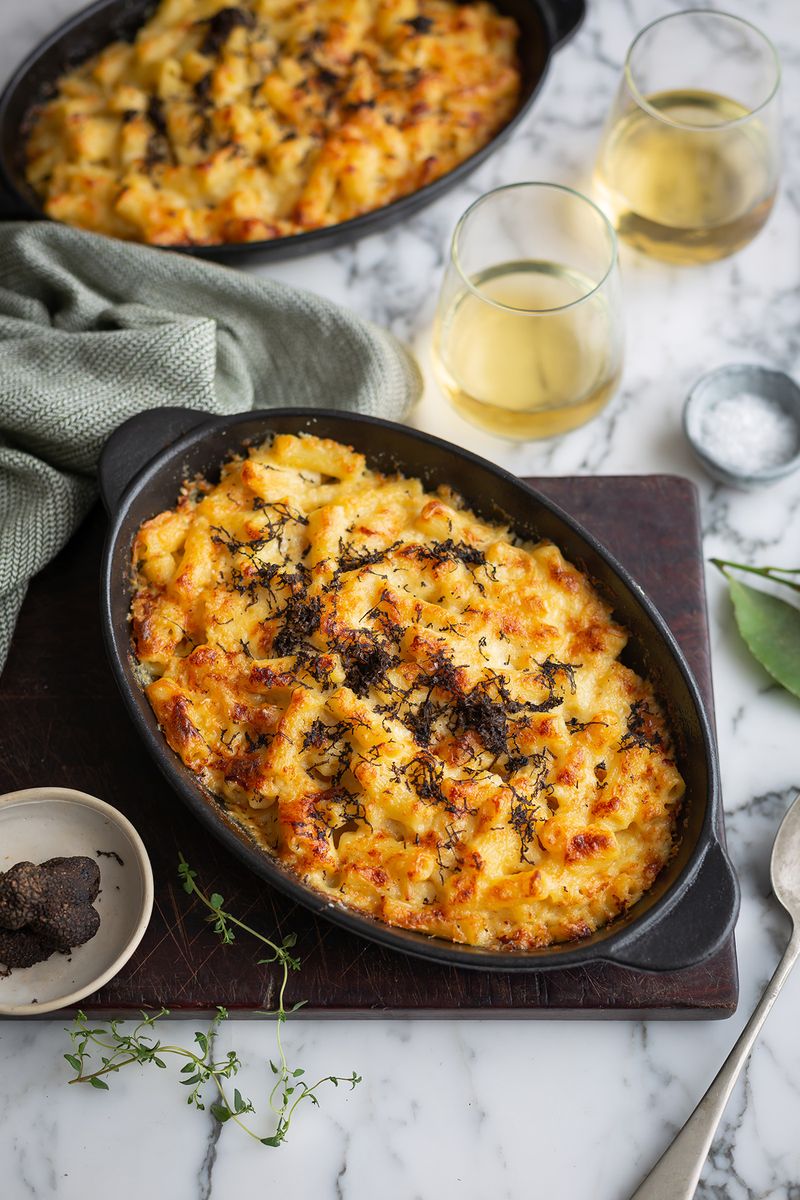 Creamy Truffle Mac And Cheese