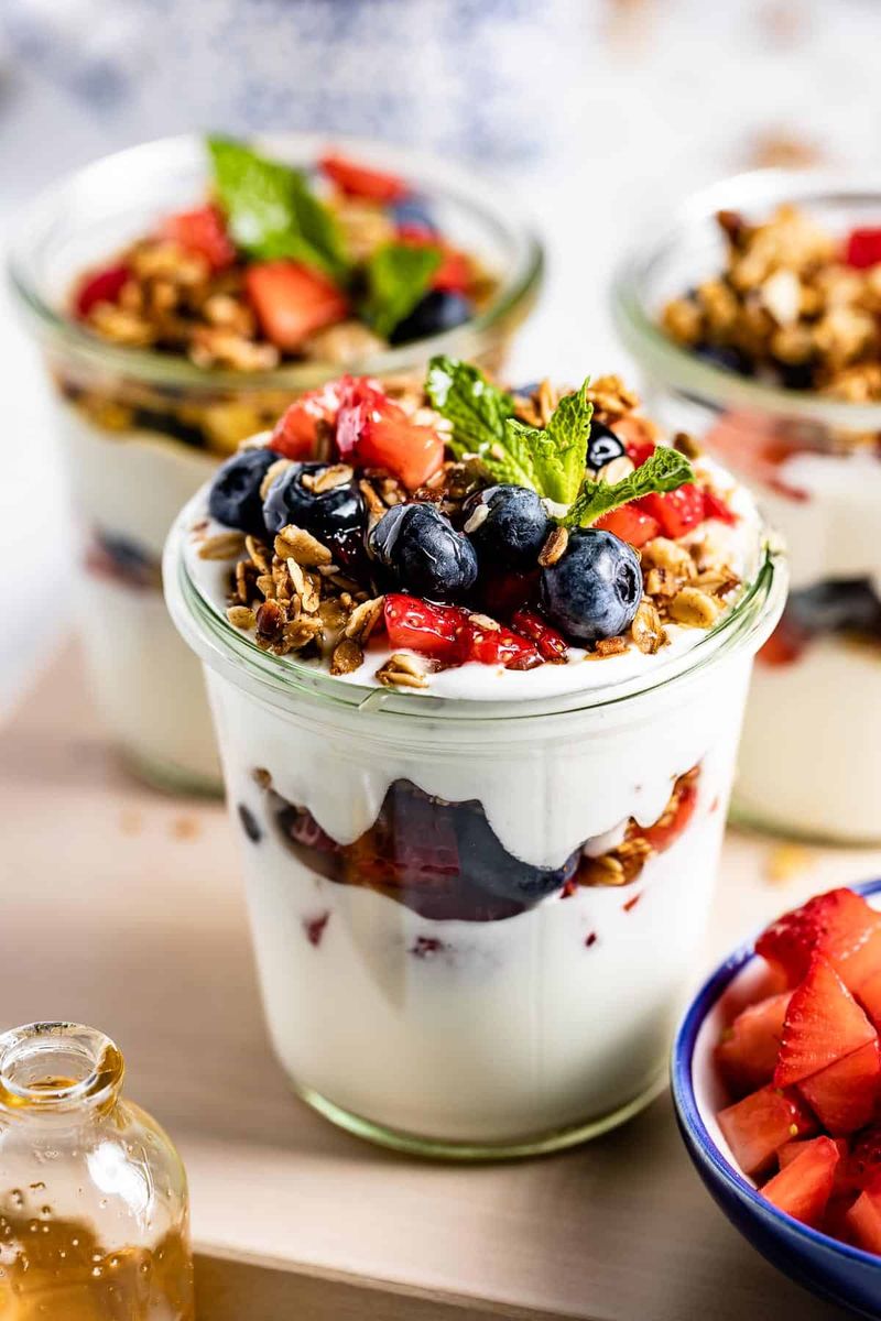 Greek Yogurt With Berries