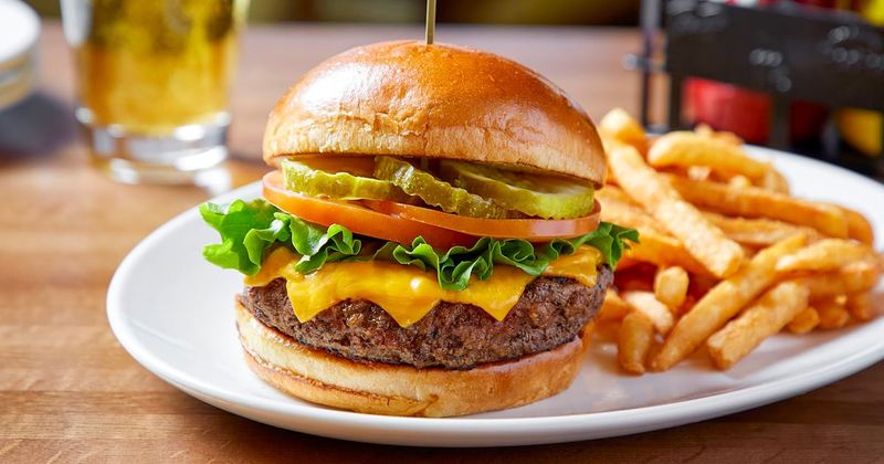 Cheeseburger And Fries