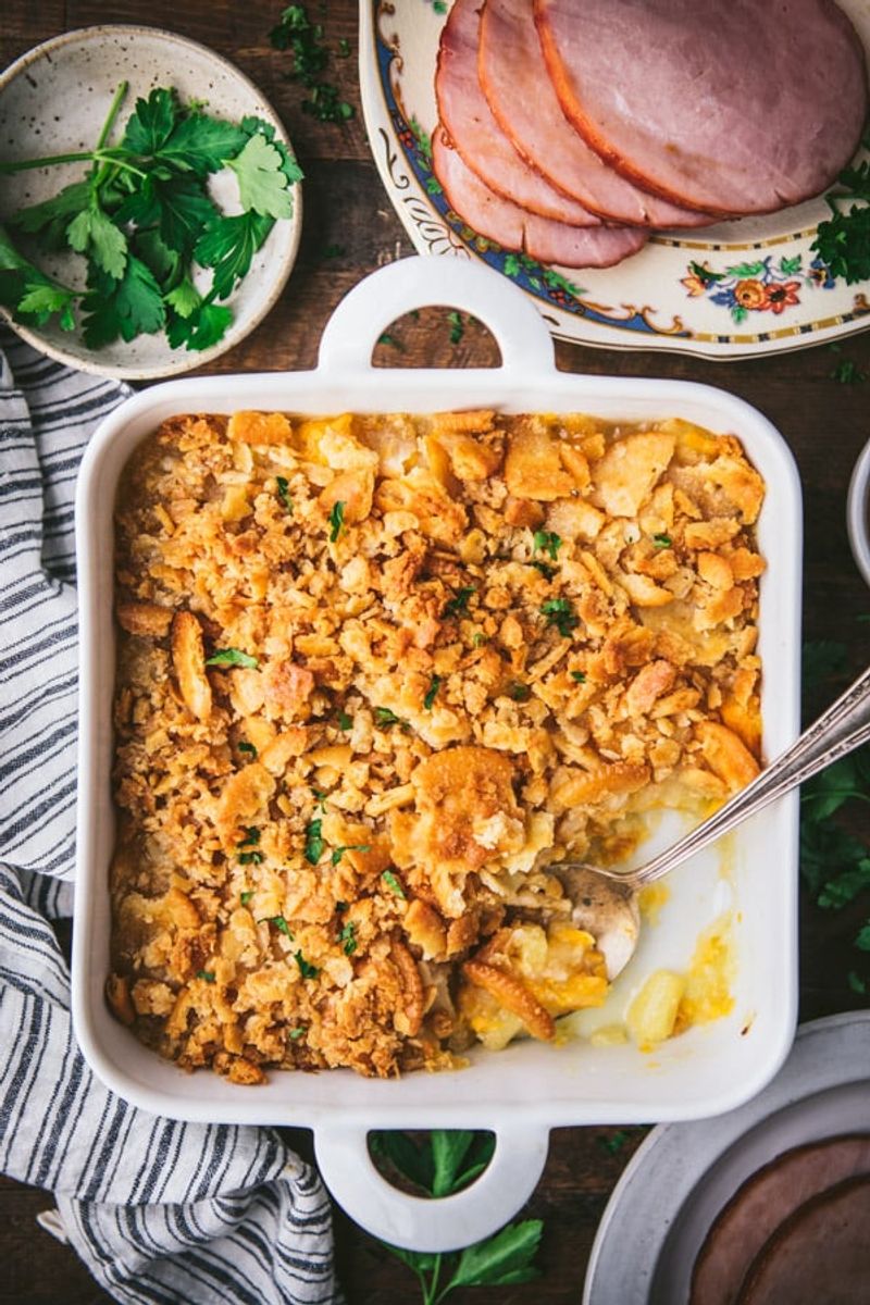 Spam And Pineapple Casserole