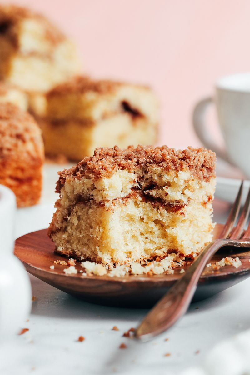 Gluten-Free Cinnamon Swirl Coffee Cake