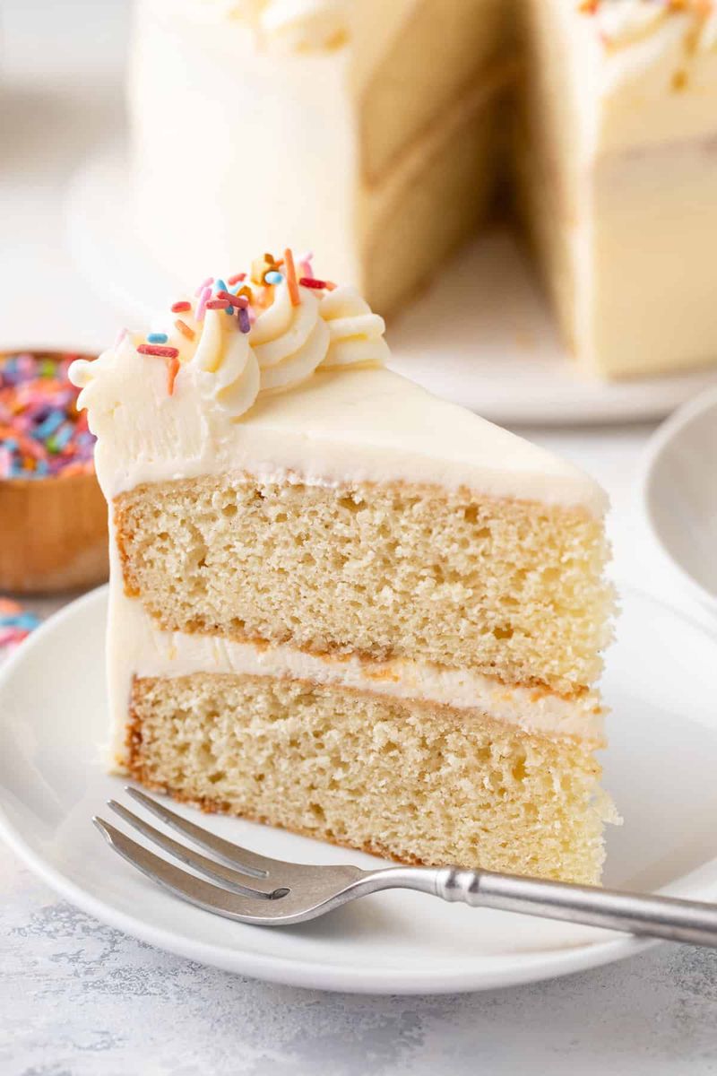 Classic Vanilla Sponge Cake