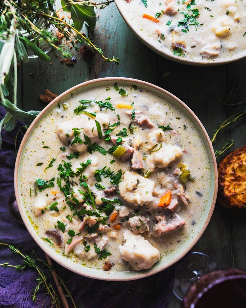 Hearty Chicken And Dumplings