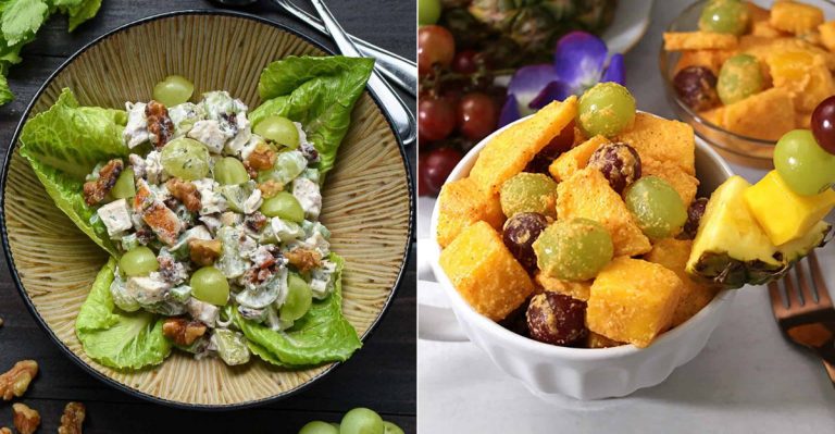 16 Fresh And Easy Grape Salads That Bring The Crunch