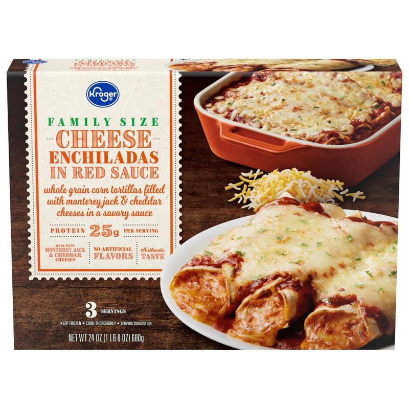 16. Kroger Cheese Enchiladas In Red Sauce