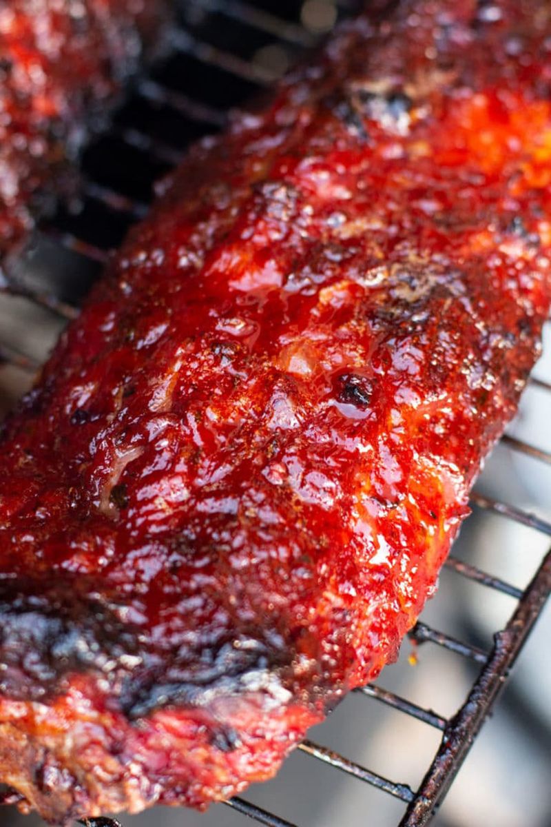 Smoked Baby Back Ribs With Brown Sugar Rub