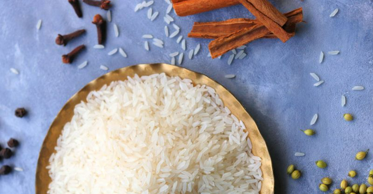 seasoned rice that is full of flavor