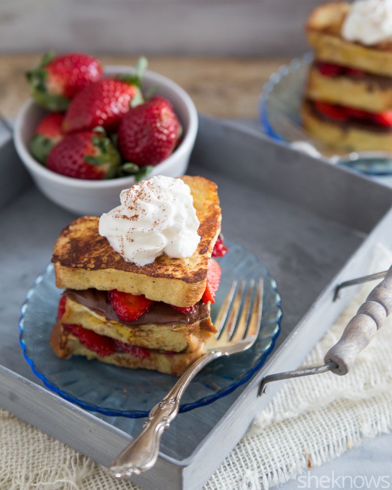 Heart-Shaped French Toast Surprise