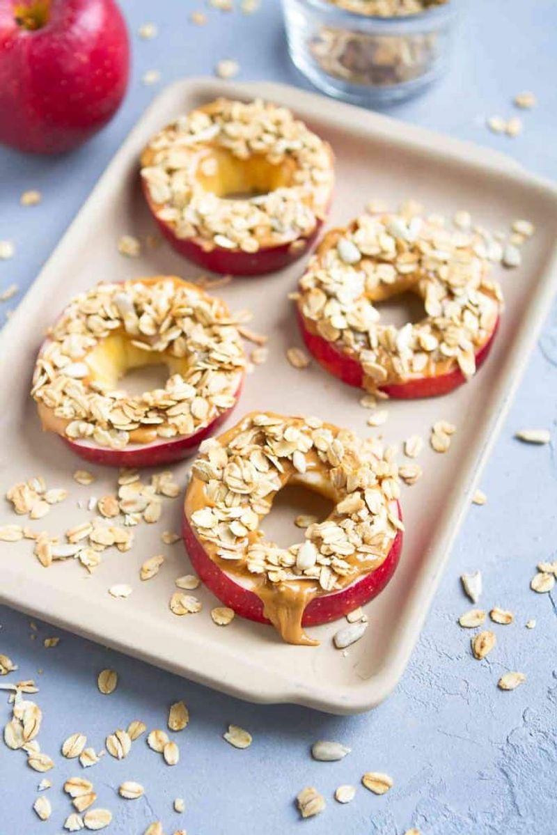 Crunchy Apple Slices With Nut Butter