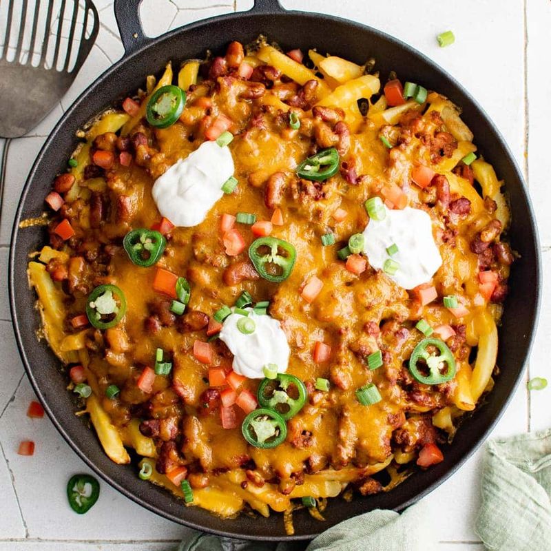 Loaded Chili Cheese Fries