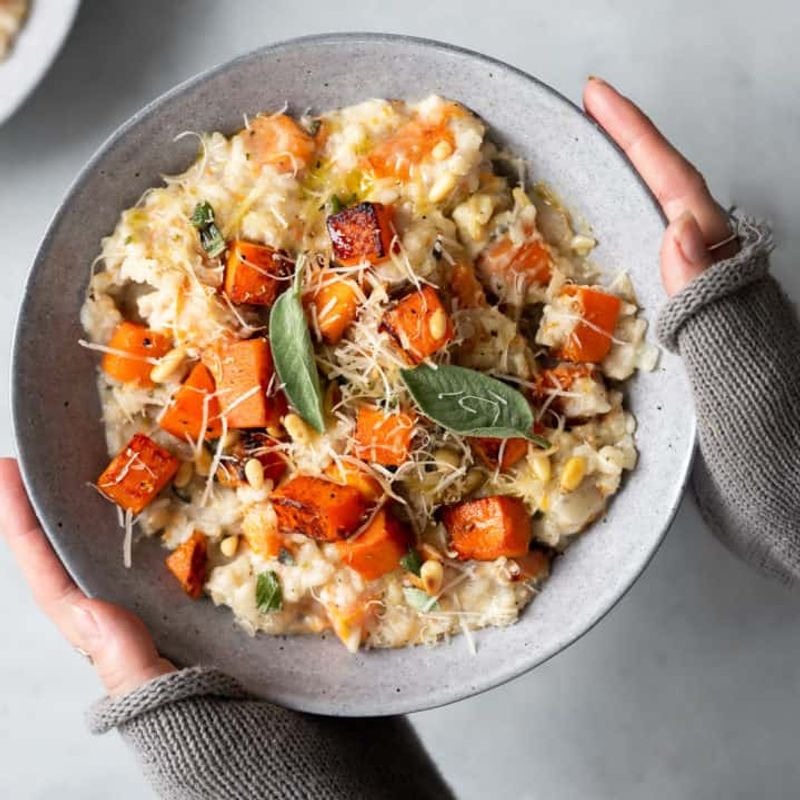 Creamy Butternut Squash Risotto