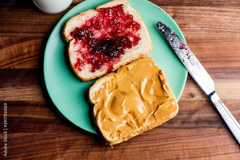 Peanut Butter And Jelly Sandwiches