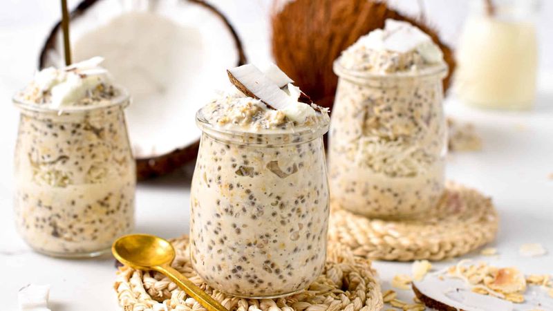 Coconut Milk Overnight Oats
