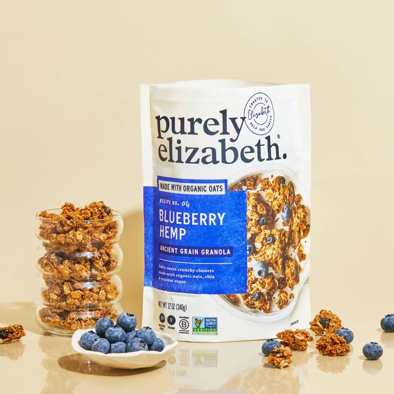 Purely Elizabeth Blueberry Hemp Granola