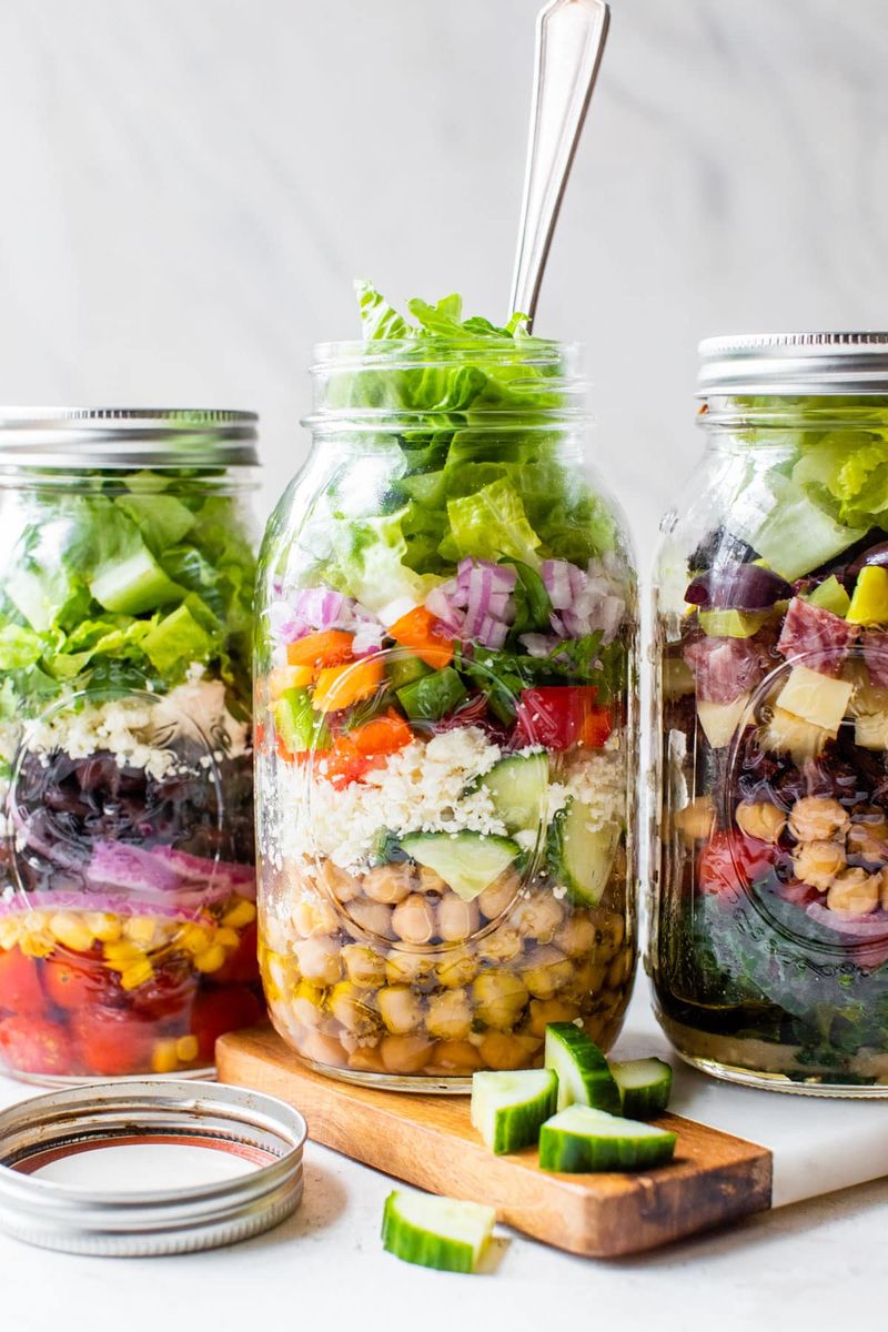 Mason Jar Salads