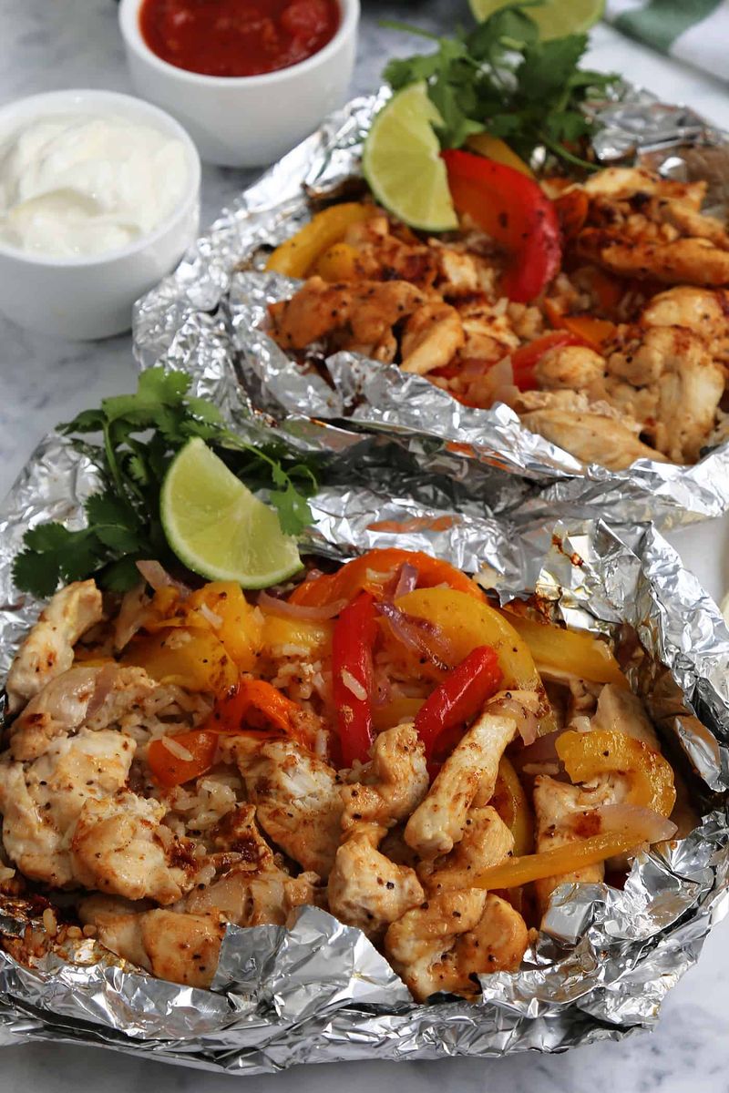 Foil Packet Fajitas