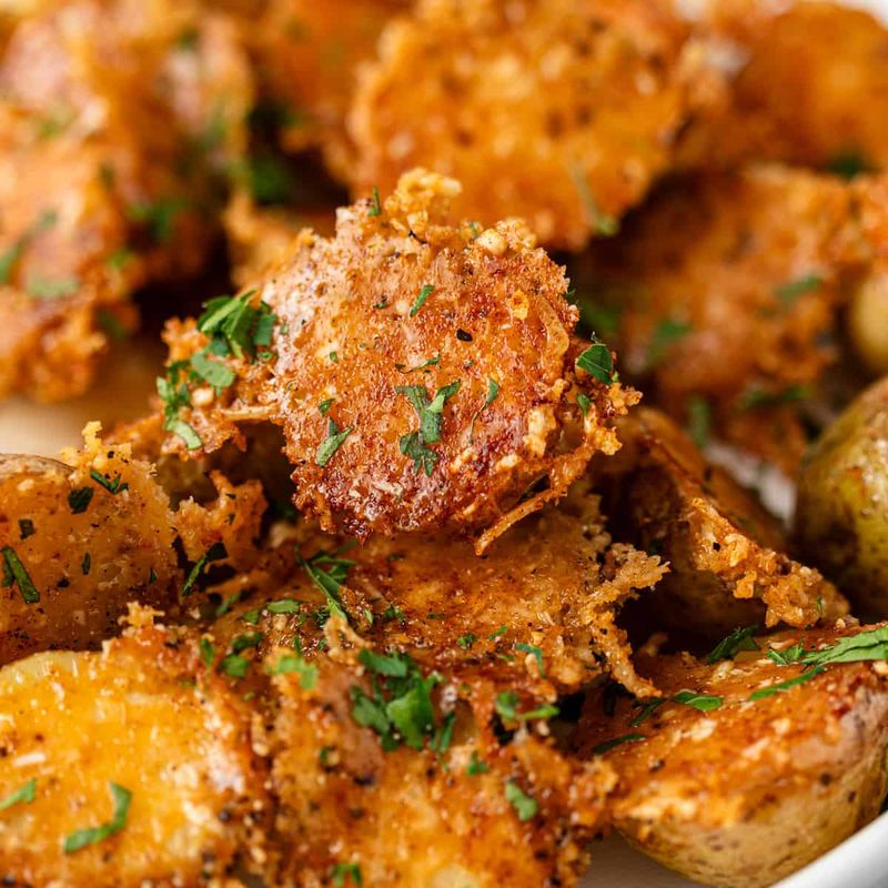 Crispy Parmesan Roasted Potatoes