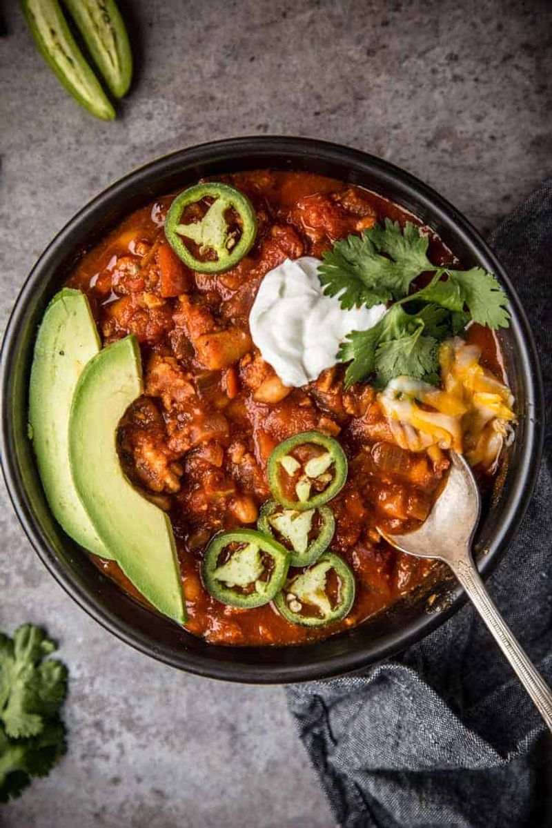 Smoky Turkey Chili