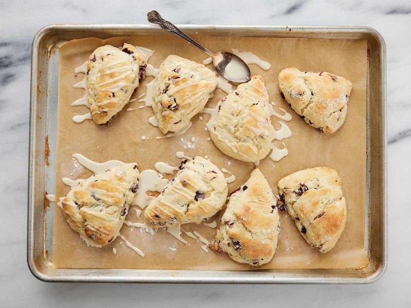 Classic Cranberry Orange Scones