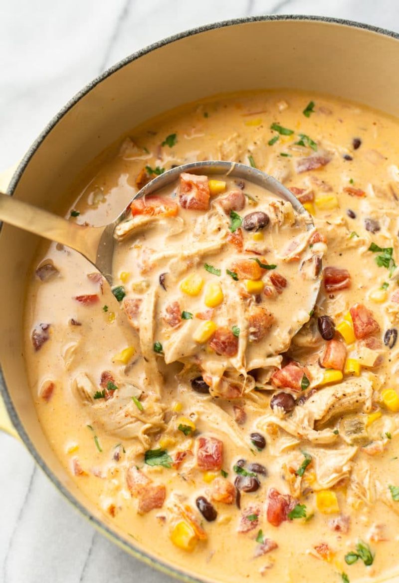 Slow Cooker Chicken Taco Soup