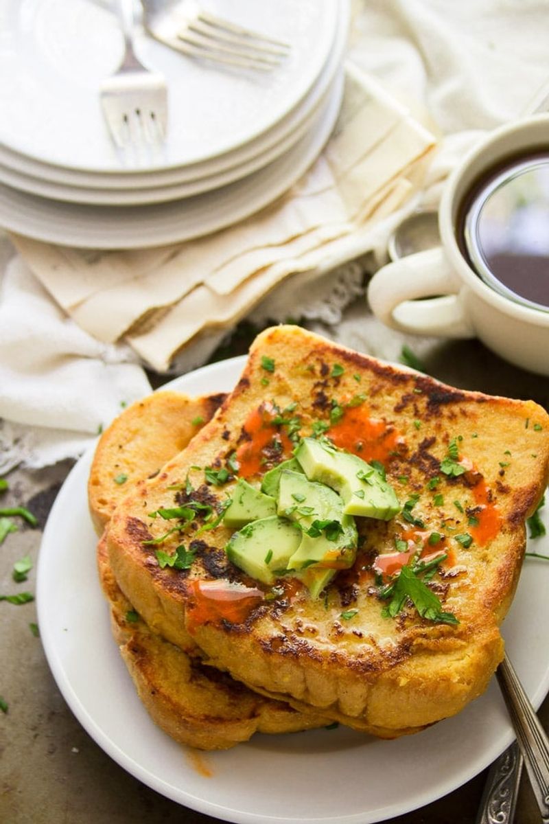 Savory French Toast Stacks