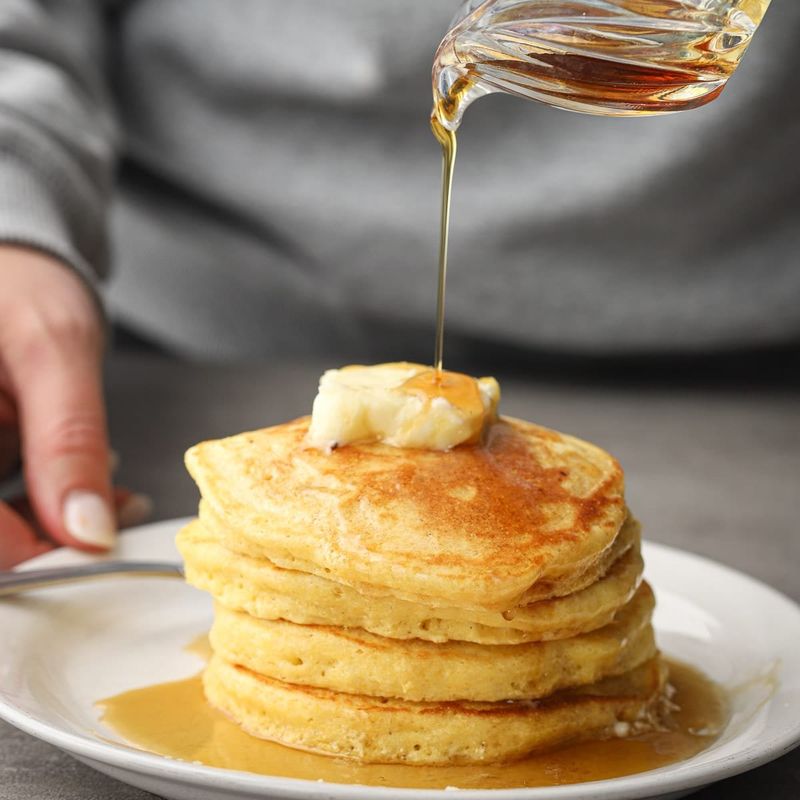 Sunrise Corn Pancakes