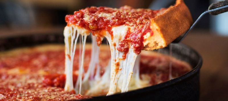 Deep Dish Pizza From Lou Malnati’s
