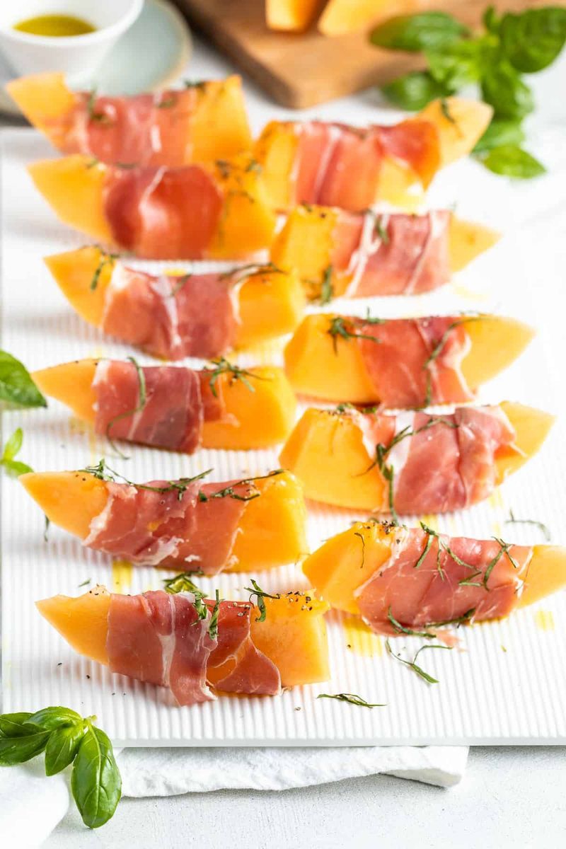 Prosciutto-Wrapped Melon