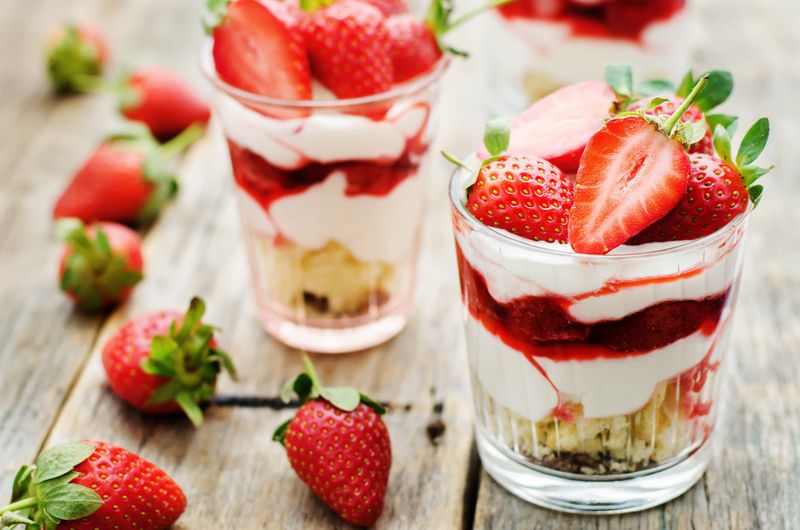 Strawberry Shortcake Cups