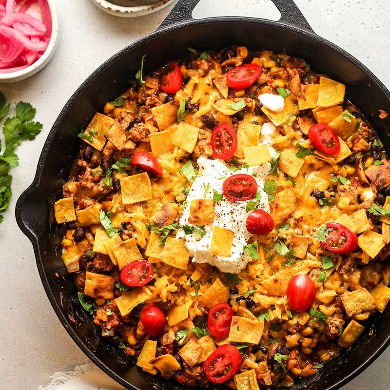 Turkey Taco Skillet