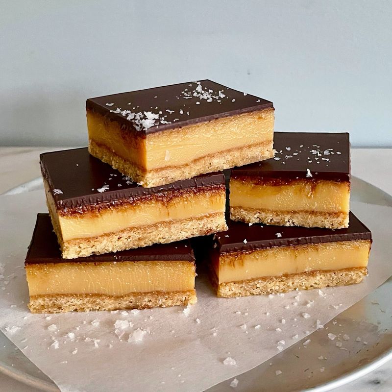 Classic Caramel Slice