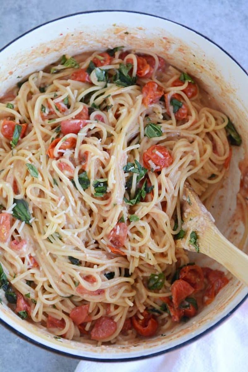 Creamy Tomato Basil Pasta