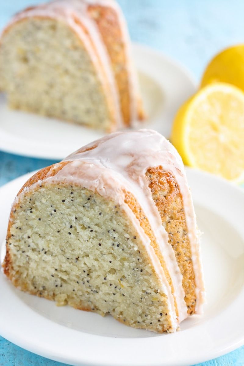 Lemon Poppy Seed Bundt Cake