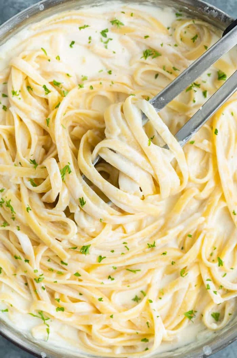 Get Alfredo Sauce On Everything