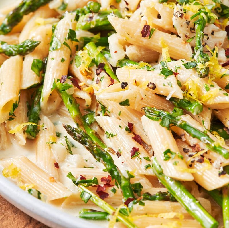 Lemon Asparagus Pasta