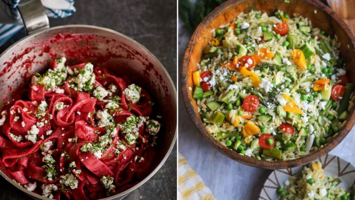 20 Pasta Recipes That Bring The Garden To Your Plate