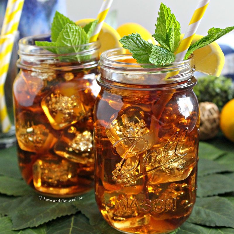 Sweet Tea With Mint