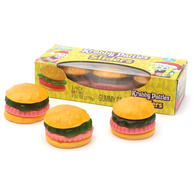 Mini Krabby Patty Sliders