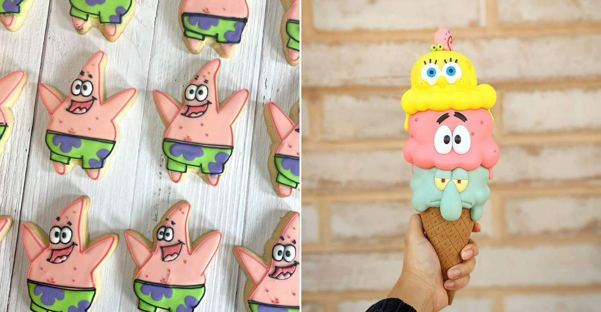fun SpongeBob-themed snacks
