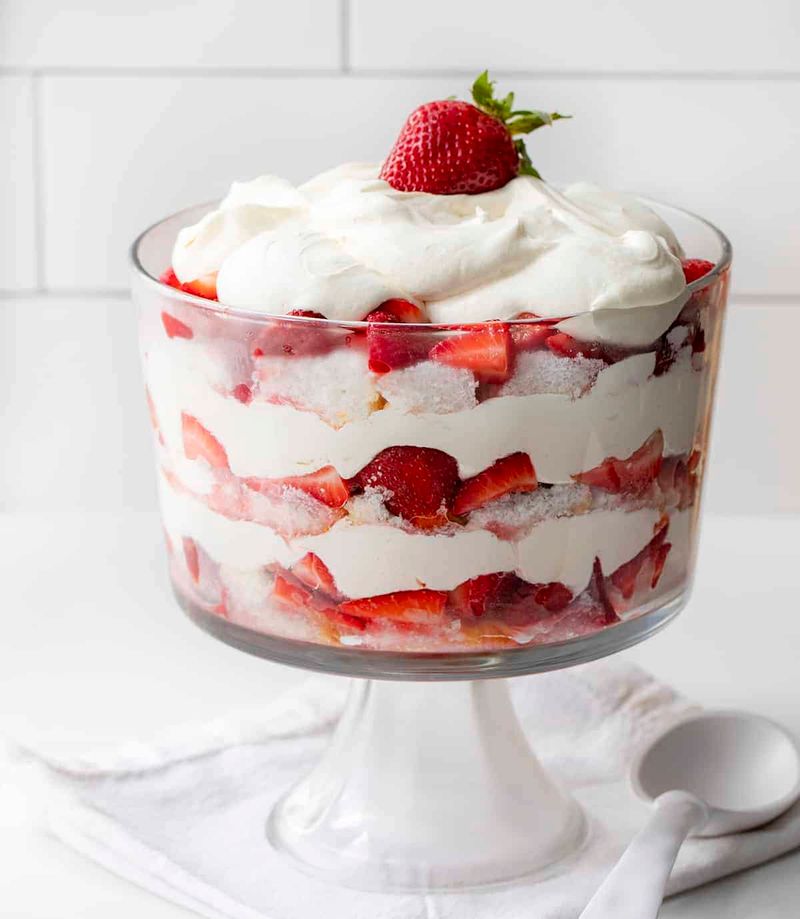 Strawberry Shortcake Trifle