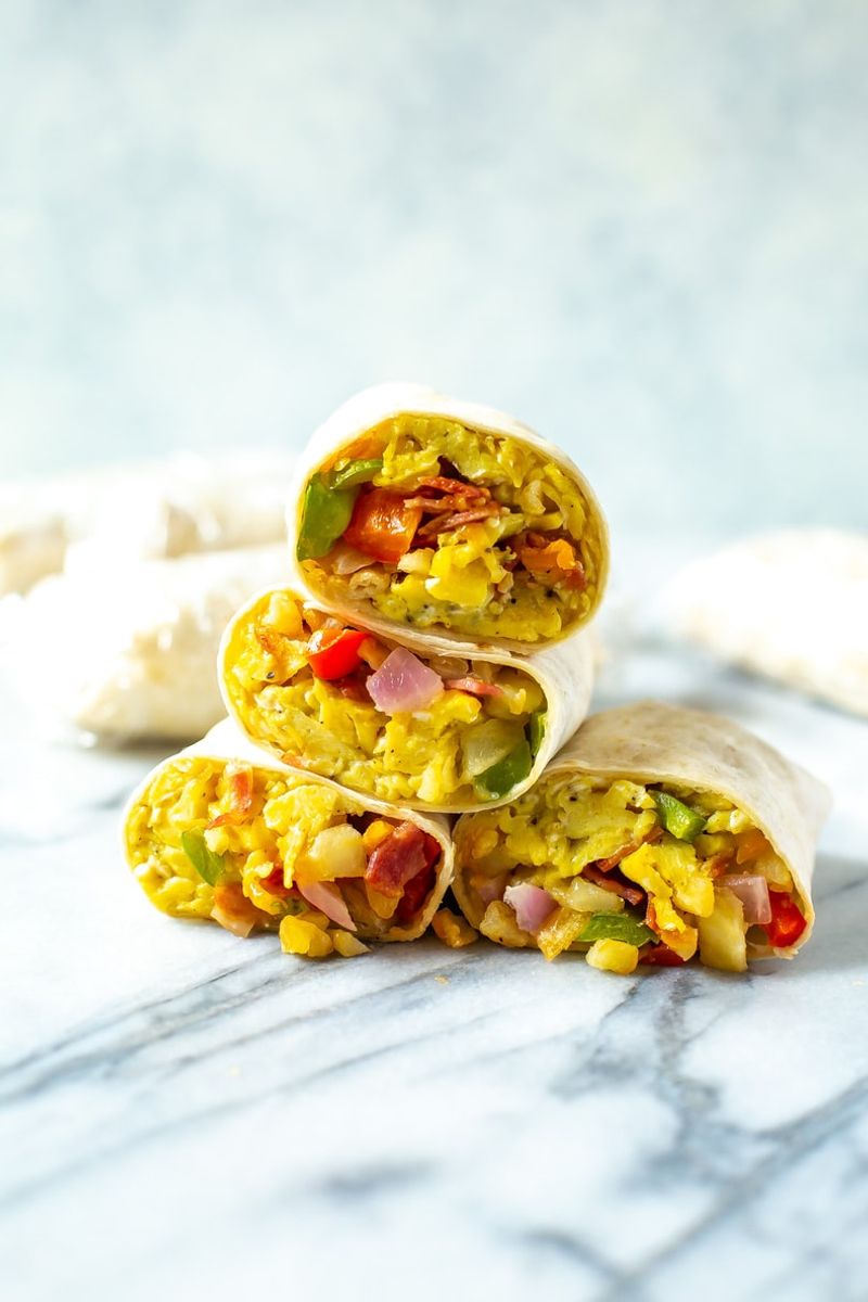 Breakfast Burrito Meal Prep